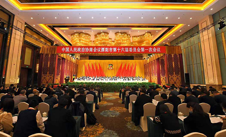 FDSPの社長であるChenZhiliang氏は、Liyang Political Consultative Conference（図1）の第16回委員会の最初の会議に出席しました。